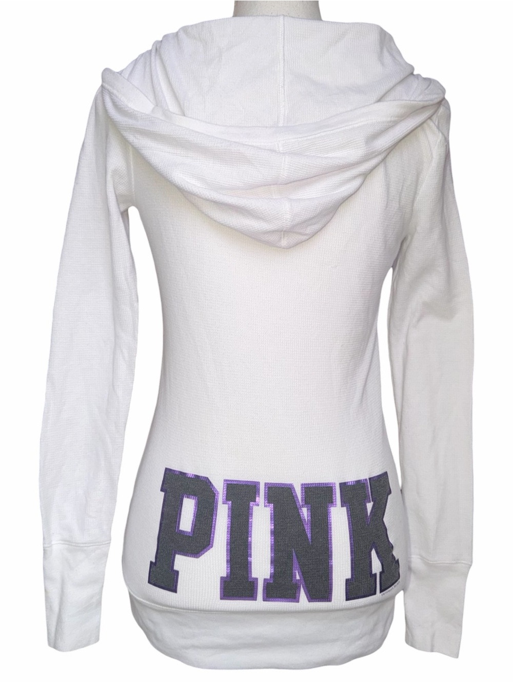2010 VS Pink Hooded Henley